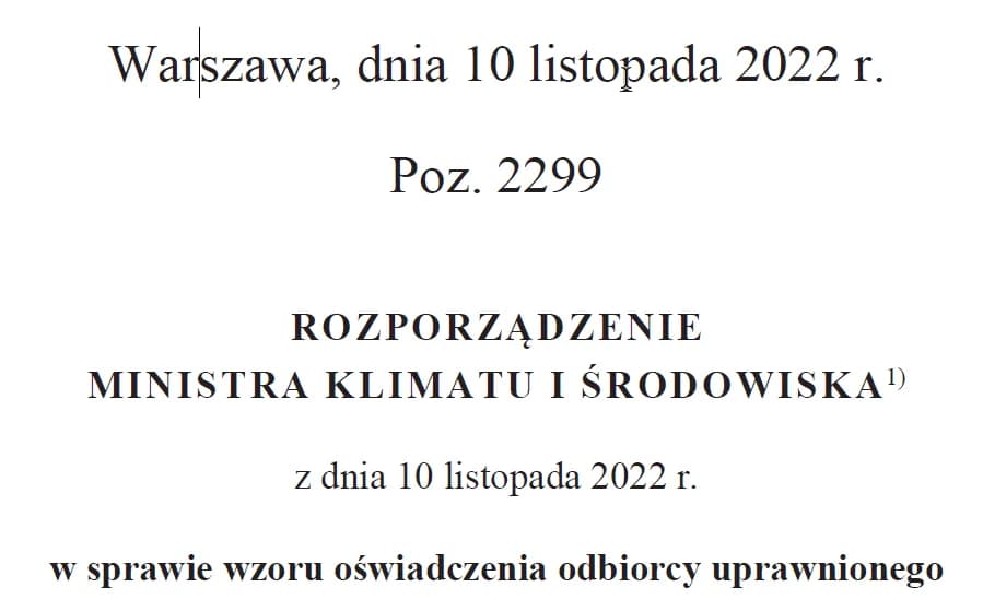 Prosty sposób na wypełnienie oświadczenia odbiorcy końcowego energii elektrycznej Prosty sposób na wypełnienie oświadczenia odbiorcy końcowego energii elektrycznej