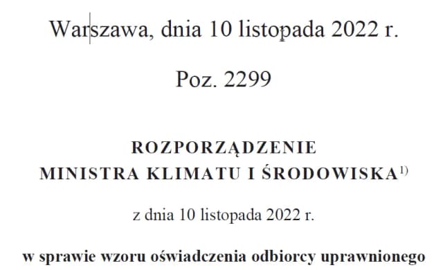Prosty sposób na wypełnienie oświadczenia odbiorcy końcowego energii elektrycznej Prosty sposób na wypełnienie oświadczenia odbiorcy końcowego energii elektrycznej