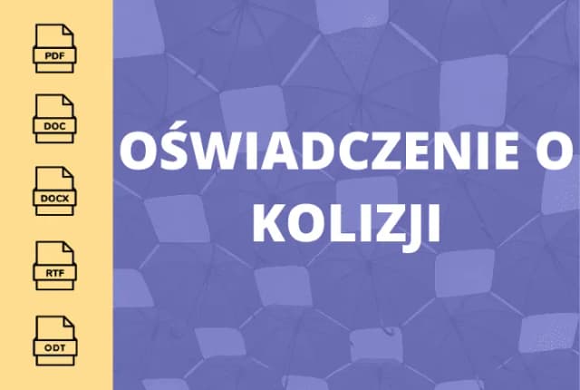 Jak poprawnie wypełnić oświadczenie o kolizji Link4 - 5 błędów Jak poprawnie wypełnić oświadczenie o kolizji Link4 - 5 błędów
