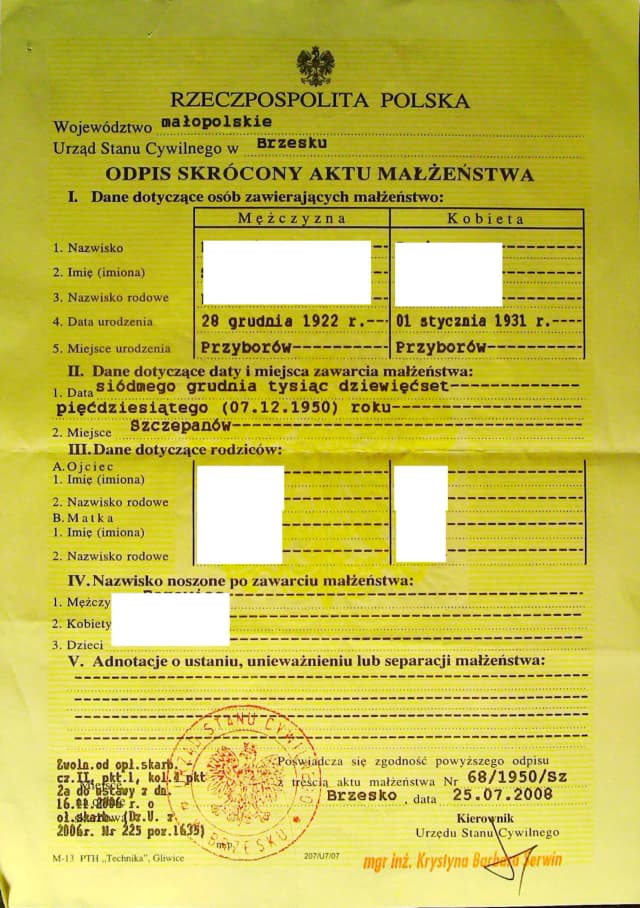 Ukryty numer aktu małżeńskiego - prosty sposób na jego odnalezienie Ukryty numer aktu małżeńskiego - prosty sposób na jego odnalezienie