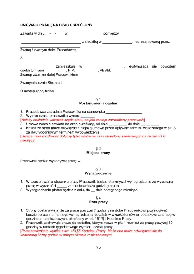 Umowa o pracę na jaki okres? Poznaj prawdziwe zasady zatrudnienia w Polsce Umowa o pracę na jaki okres? Poznaj prawdziwe zasady zatrudnienia w Polsce