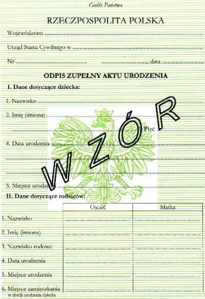 Jak uzyskać odpis zupełny aktu urodzenia? Prosty poradnik Jak uzyskać odpis zupełny aktu urodzenia? Prosty poradnik